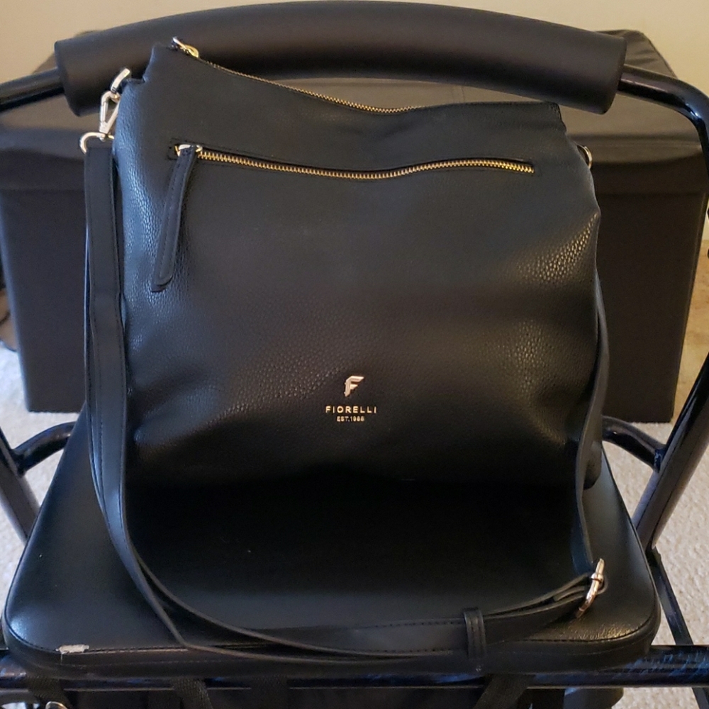 Fiorelli medium black crossbody bag.
